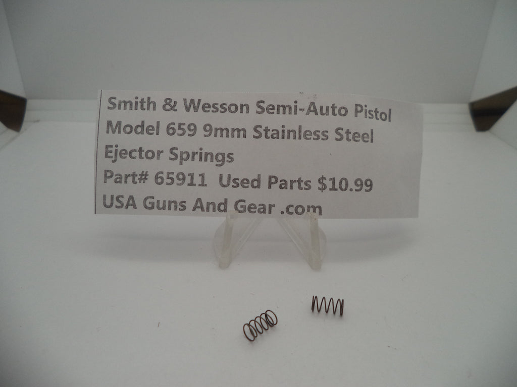 65911 Smith & Wesson Model 659 Ejector Springs 9MM Stainless Steel
