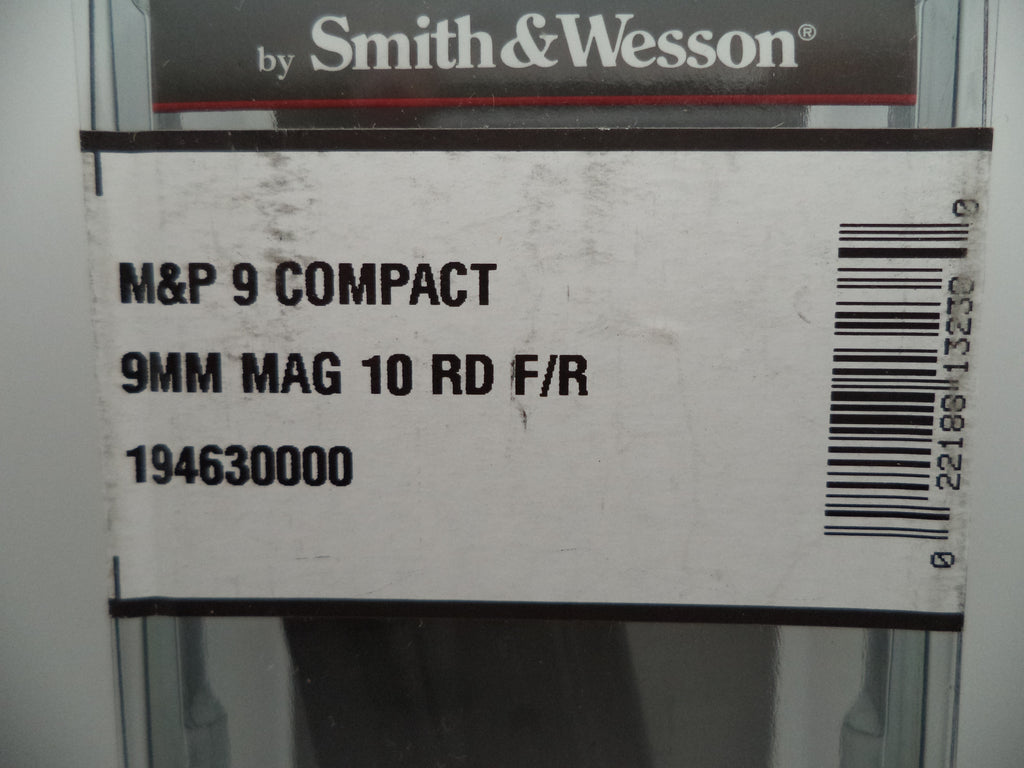 Smith & Wesson M&P 9mm Compact 10rd Magazine w/Finger Rest 194630000