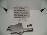 60159M Smith & Wesson J Frame Model 60  .38 SPL Side Plate & Screws Used