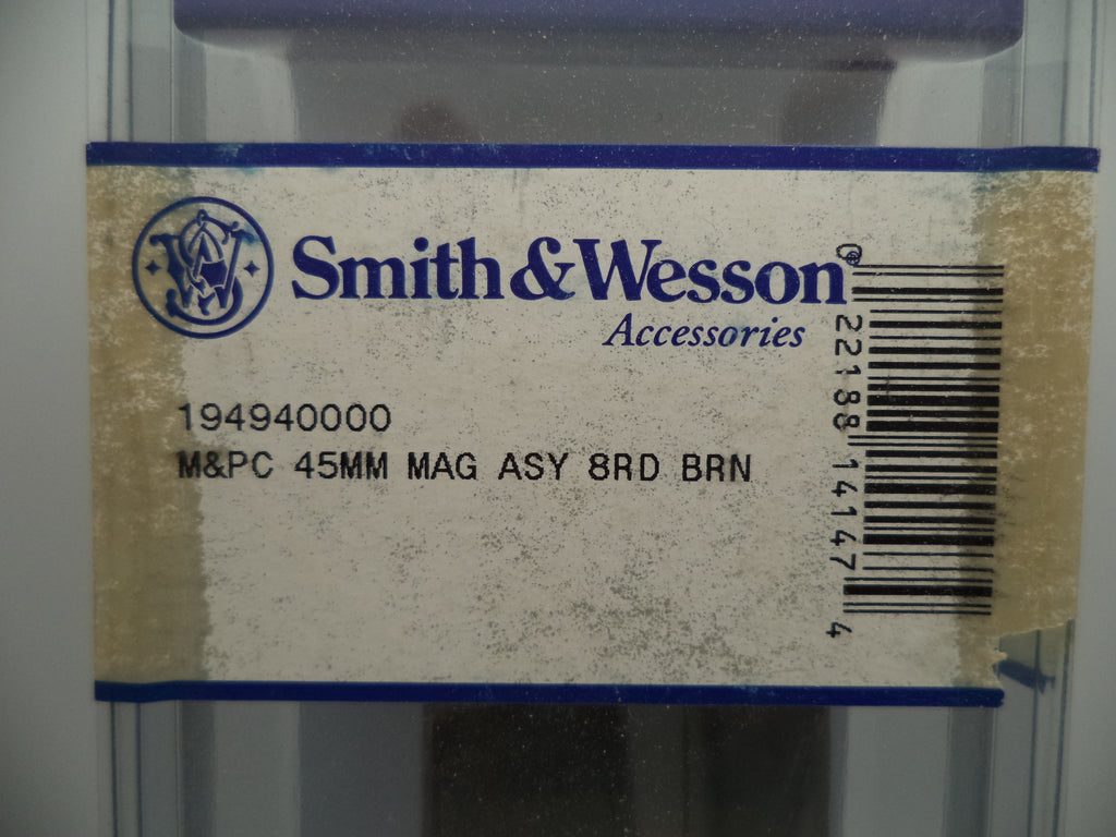 S&W M&P 45 Compact 8rd. Magazine, Finger Rest Base Pad 194940000