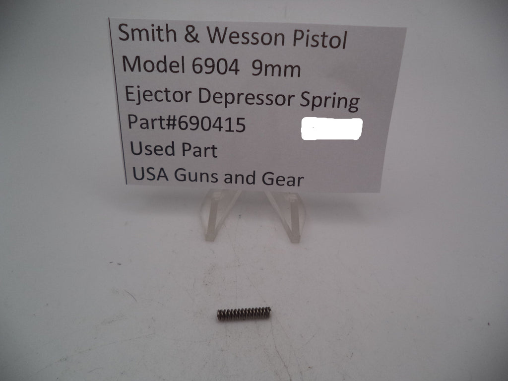 690415 Smith & Wesson Pistol Model 6904 9mm Ejector Depressor Spring Used