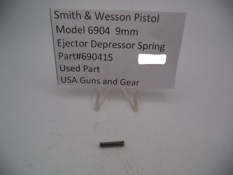 690415 Smith & Wesson Pistol Model 6904 9mm Ejector Depressor Spring Used
