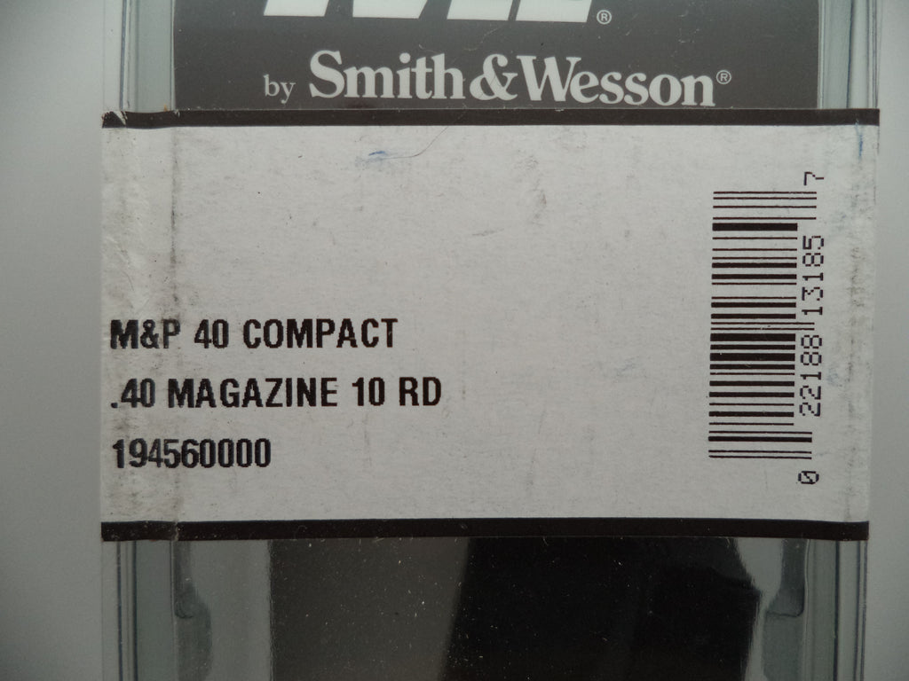Smith & Wesson M&P 40 Compact Magazine 10-Round | OEM 194560000