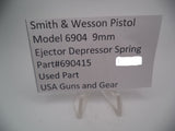 690415 Smith & Wesson Pistol Model 6904 9mm Ejector Depressor Spring Used