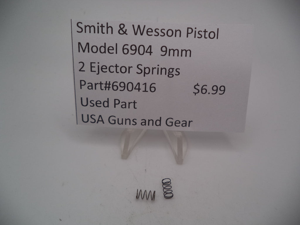 690416 Smith & Wesson Pistol Model 6904 9mm 2 Ejector Springs Used