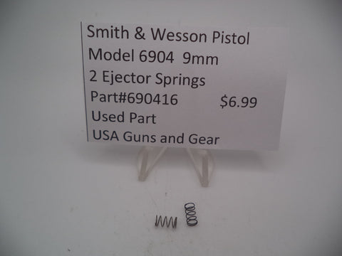 690416 Smith & Wesson Pistol Model 6904 9mm 2 Ejector Springs Used