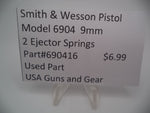 690416 Smith & Wesson Pistol Model 6904 9mm 2 Ejector Springs Used