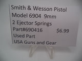690416 Smith & Wesson Pistol Model 6904 9mm 2 Ejector Springs Used
