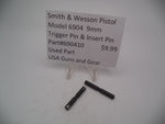 690410 Smith & Wesson Pistol Model 6904 9mm Trigger Pin & Insert Pin Used