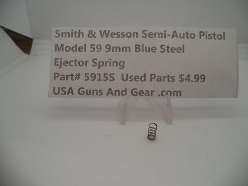 5915S Smith & Wesson Pistol Model 59 9 MM Ejector Spring Used Parts