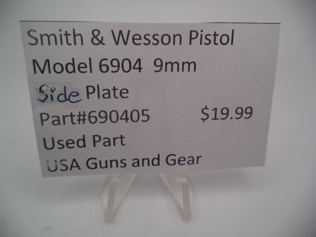 690405 Smith & Wesson Pistol Model 6904 9mm Side Plate Used