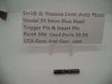 596 Smith & Wesson Pistol Model 59 9 MM Trigger Pin/Insert Pin Used Parts