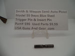 596 Smith & Wesson Pistol Model 59 9 MM Trigger Pin/Insert Pin Used Parts