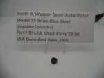 5918 Smith & Wesson Pistol Model 59 9 MM Magazine Catch Nut Used Parts