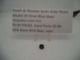 5918 Smith & Wesson Pistol Model 59 9 MM Magazine Catch Nut Used Parts