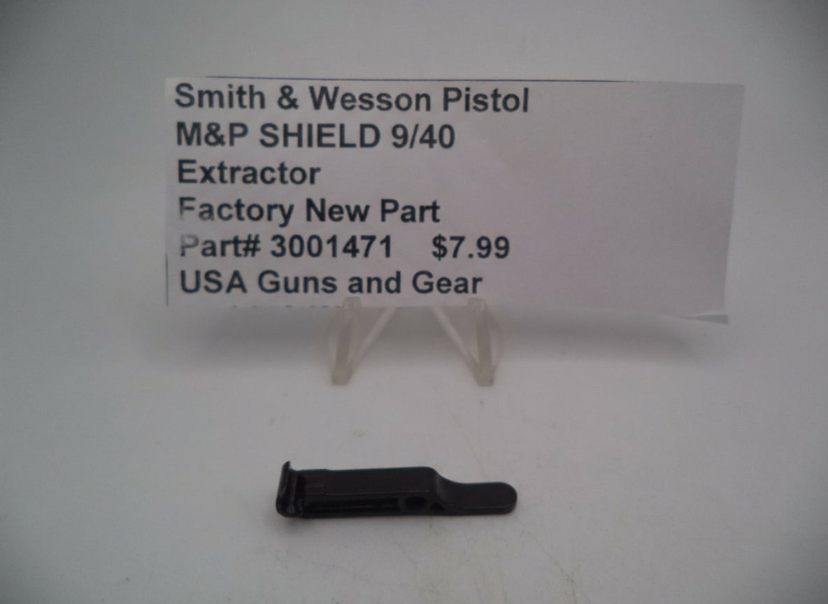 Smith & Wesson M&P Shield Extractor - 9mm/.40 All Generations - Factory OEM 3001471