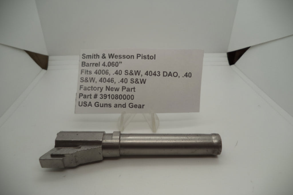 Smith & Wesson 4.060" Barrel Model 4046/4043/4006 .40 S&W DAO - 391080000