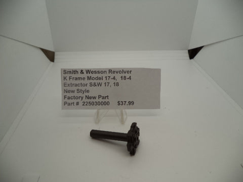 225030000 Smith & Wesson K Frame Model 17-4 & 18-4 Extractor New Part