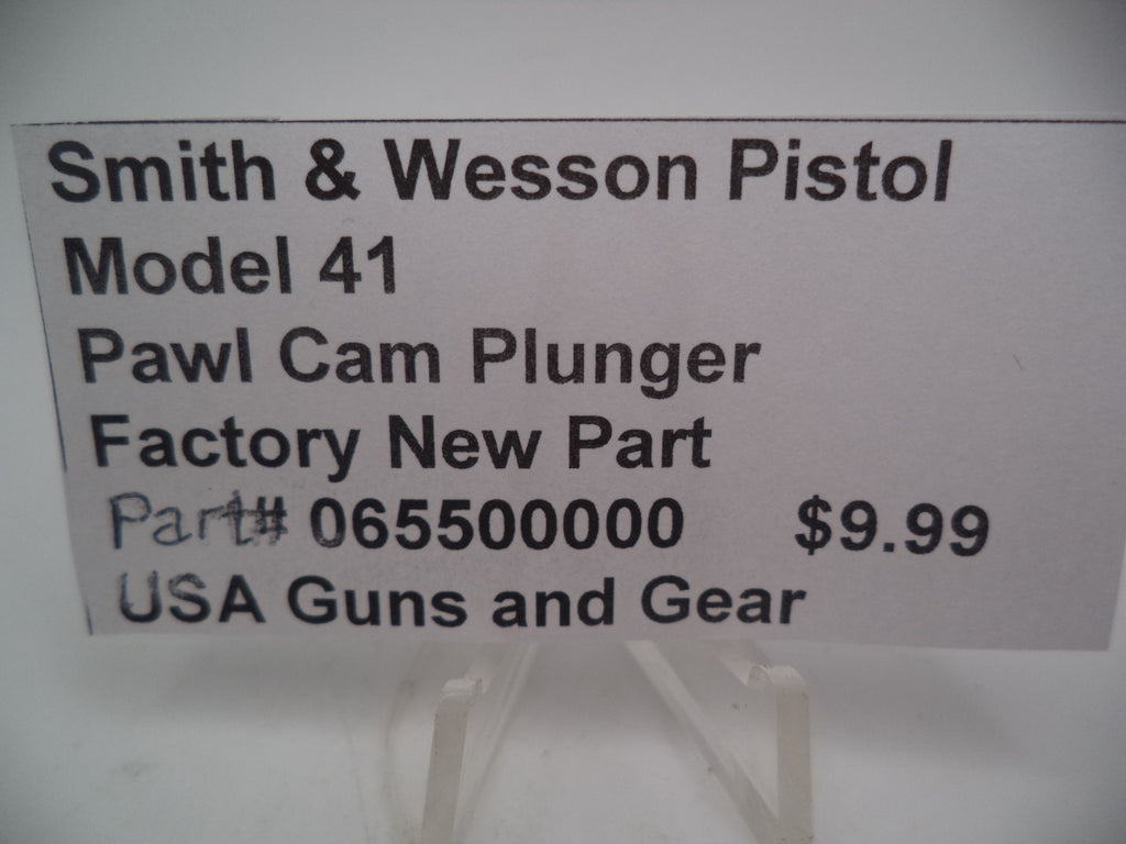 Smith & Wesson Model 41 Pawl Cam Plunger .22 LR 065500000