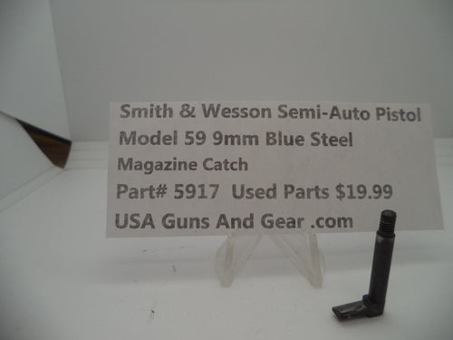 5917A Smith & Wesson Pistol Model 59 9MM Magazine Catch Used Parts