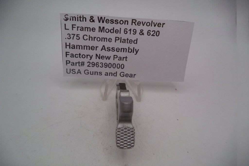 Smith & Wesson L Frame Model 619/620 Hammer Assembly Chrome Factory New Part 296390000
