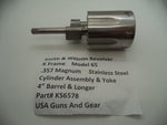 KS6578 Smith & Wesson K Frame Model 65 4" Cylinder Assembly & Yoke .357 Mag Used