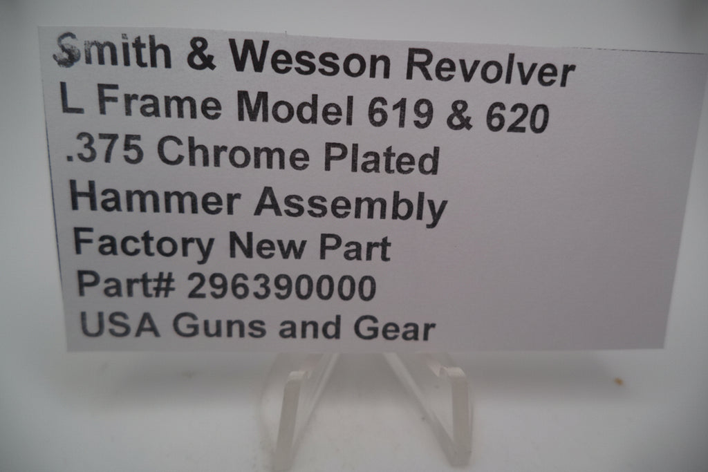 Smith & Wesson L Frame Model 619/620 Hammer Assembly Chrome Factory New Part 296390000