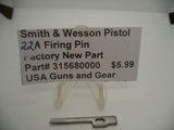 315680000 Smith & Wesson Pistol Model 22A Pistol Firing Pin Factory New Part
