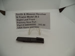 048590000 Smith & Wesson N Frame Model 29-3 Sight Leaf Front New Part