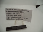 048590000 Smith & Wesson N Frame Model 29-3 Sight Leaf Front New Part
