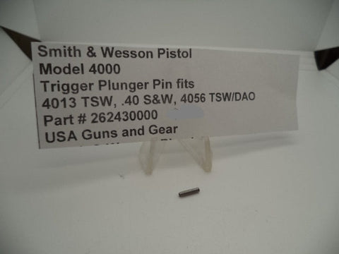 262430000 Smith & Wesson Pistol Model 4000 Trigger Plunger Pin Factory New Part