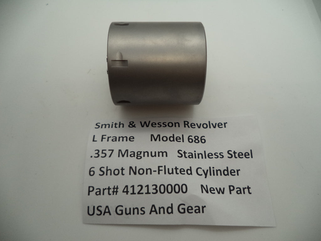 412130000 S&W L Frame Model 686 681 Cylinder Non Fluted