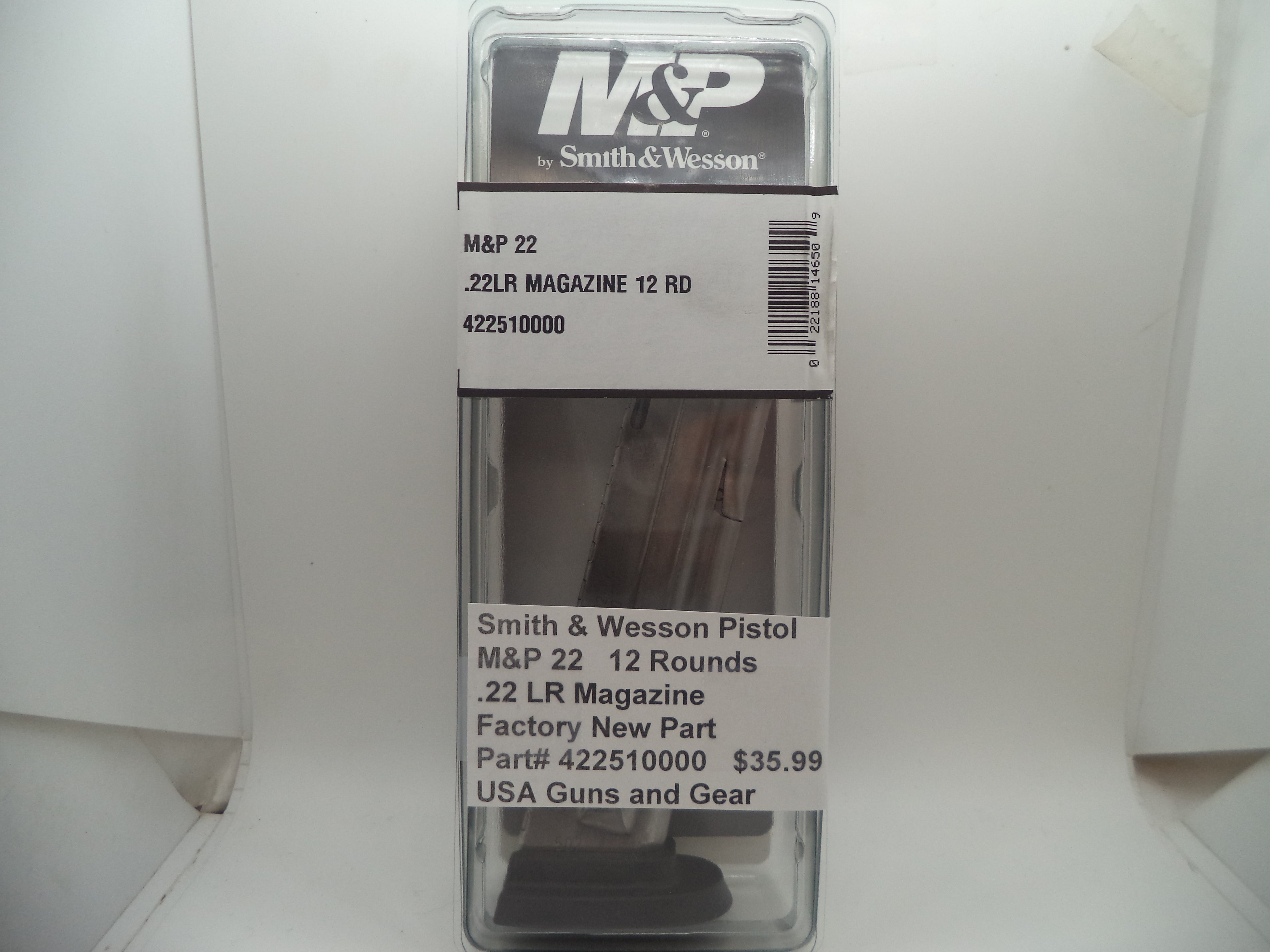 Smith & Wesson Pistol M&P 22 Magazine 12 Rounds .22LR 422510000