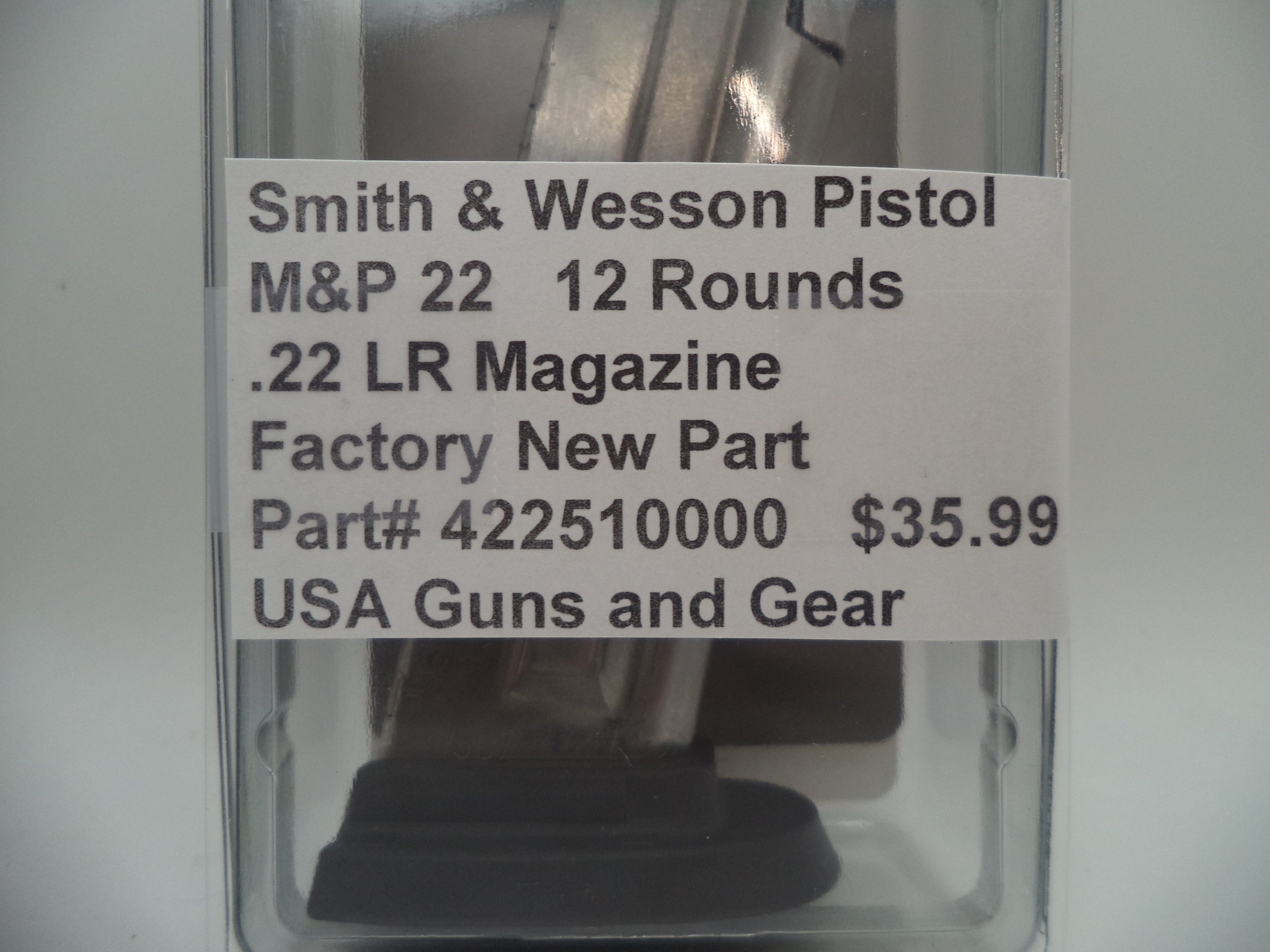 Smith & Wesson Pistol M&P 22 Magazine 12 Rounds .22LR 422510000