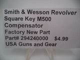 294240000 Smith & Wesson Square Key M 500 Compensator