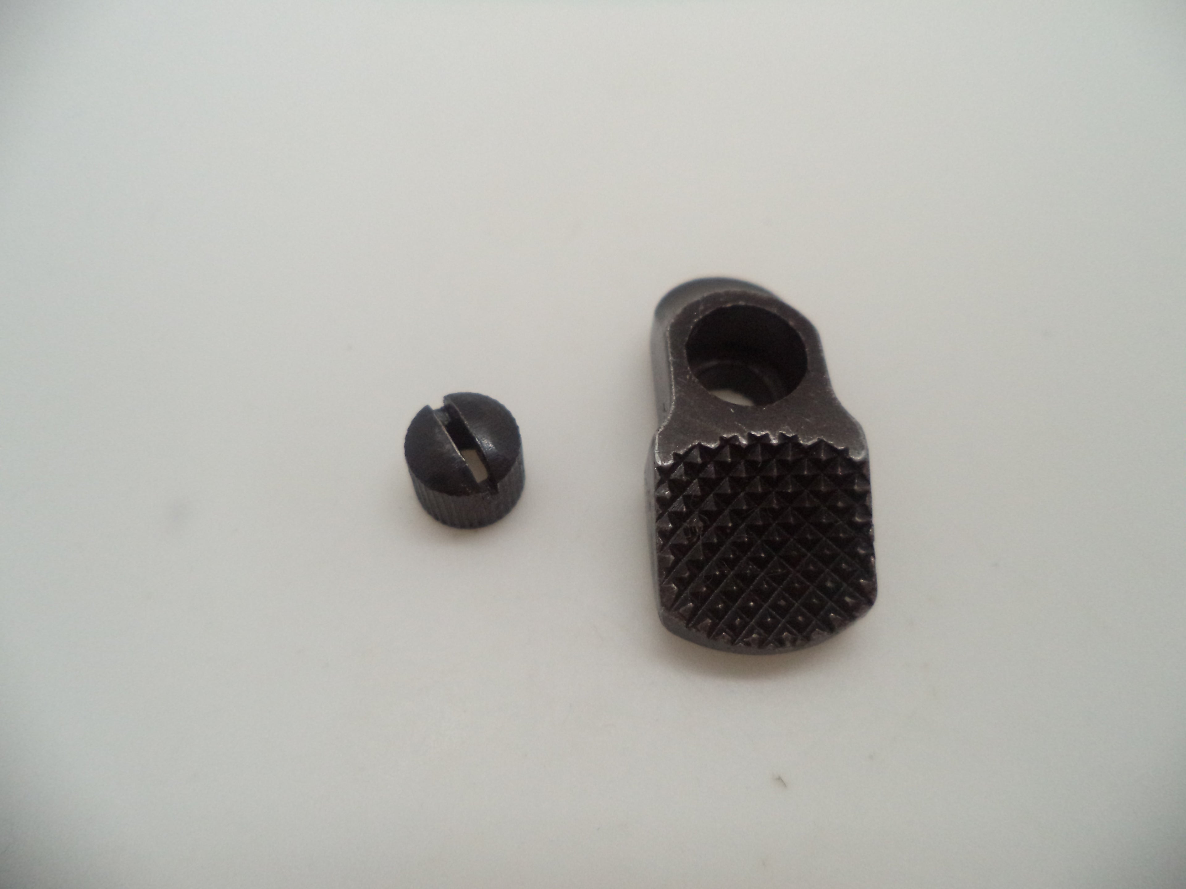 Smith & Wesson J Frame Model 36 Used Thumb Piece & Nut .38 Special - Part # 36179C