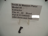 311540000 Smith & Wesson Pistol Model 41 Extractor Blued  Factory New Part