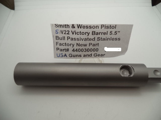Smith & Wesson SW22 Victory 5.5" Bull Barrel Assembly 440030000