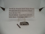 63910 Smith & Wesson Model 639 9 MM Sear & Sear Pin Stainless Steel Used Parts