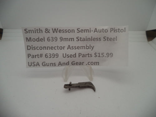6399 Smith & Wesson Model 639 9 MM Disconnector Assembly Used Parts