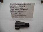 KB12A3 S & W J Frame Revolver Model 36 Barrel 2" Pinned .38 Special Used