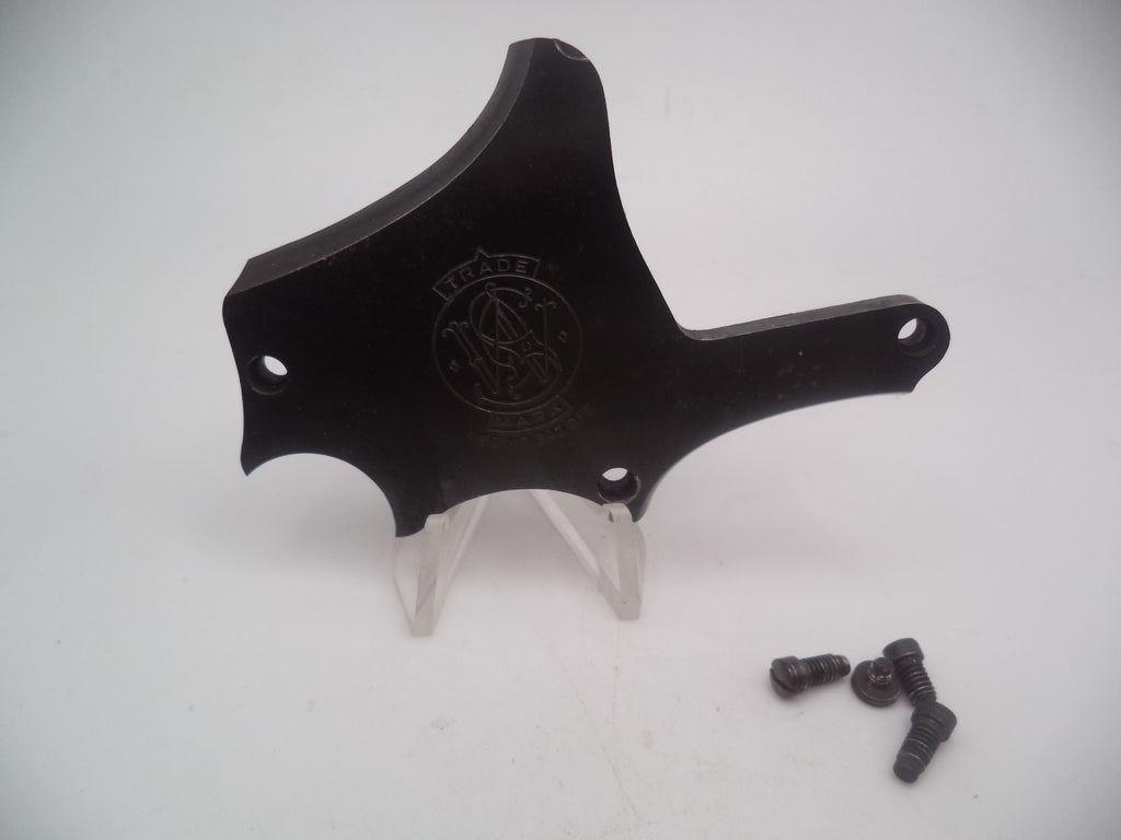 Smith & Wesson Revolver K Frame M&P 38 S&W Side Plate & Screws Blue Steel Used K3801