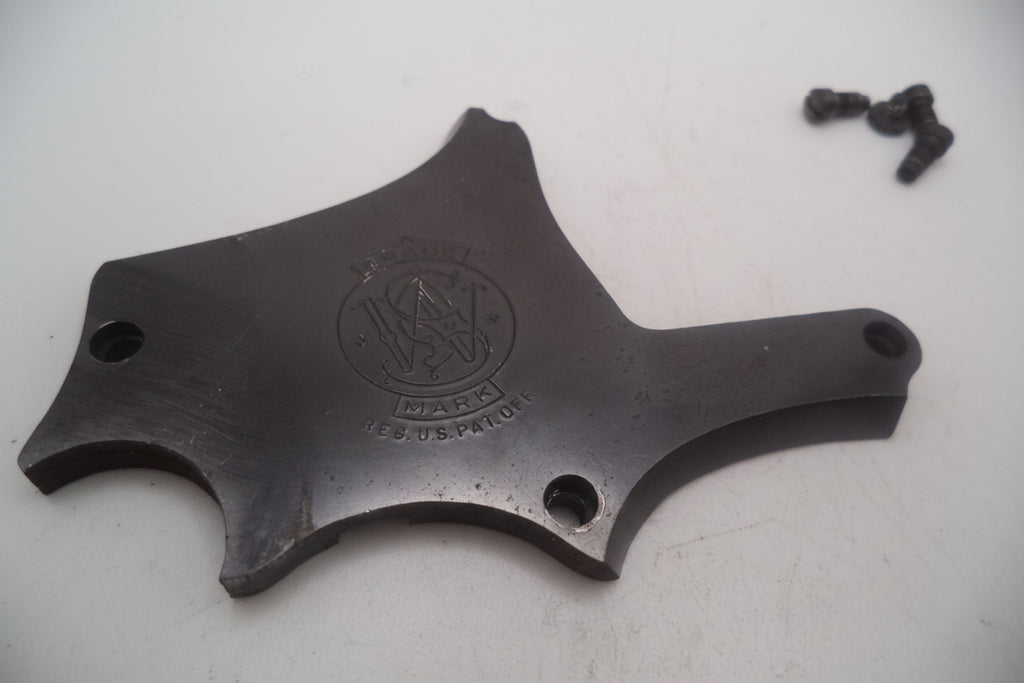 Smith & Wesson Revolver K Frame M&P 38 S&W Side Plate & Screws Blue Steel Used K3801