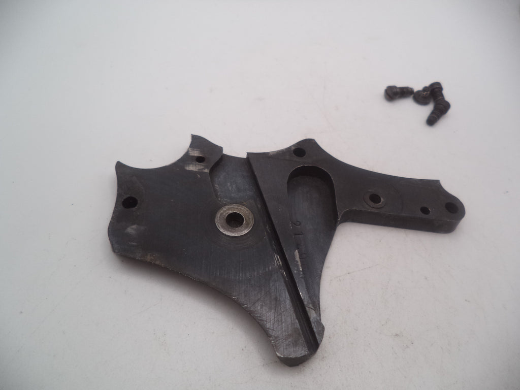 Smith & Wesson Revolver K Frame M&P 38 S&W Side Plate & Screws Blue Steel Used K3801