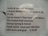Part# 141B Smith & Wesson Revolver J Frame Multiple Model STIRRUP SPRING and SWIVEL
