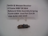 K3804 Smith & Wesson Revolver K Frame M&P 38 S&W Rebound Slide Assembly & Spring Used