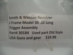 Part#30184 Smith & Wesson J Frame Model 30 .32 Long Trigger Assembly