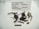 SWL02 Smith & Wesson Pistol Model SW40E Parts Lot Used .40 ctg.