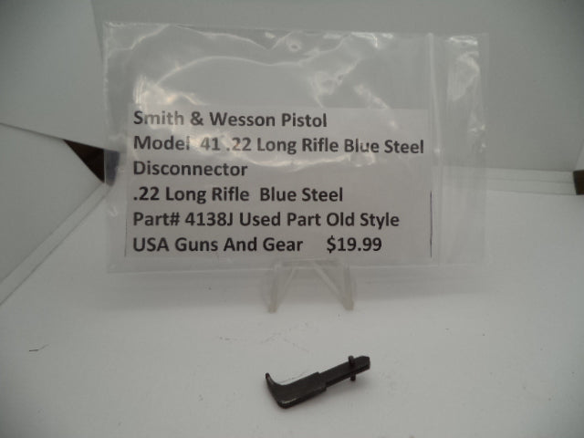 4138J Smith & Wesson Pistol Model 41 .22 Long Disconnector (blue Steel)