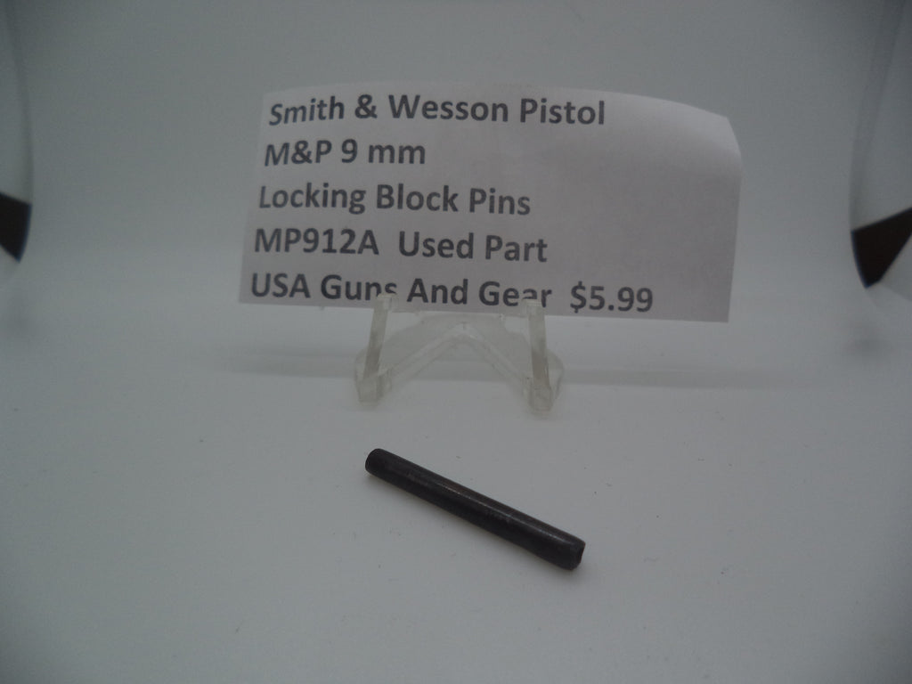 Smith & Wesson Pistol M&P 9mm Locking Block Pins Used Part MP912A